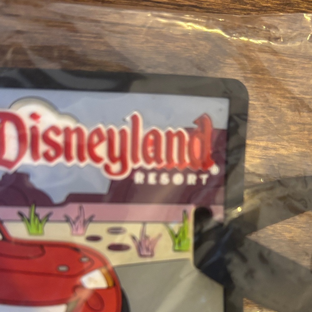 Disneyland Resort Cars Luggage Tag - Picture 2 of 3